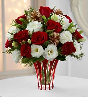 El FTD ® Holiday Wishes ™ Bouquet