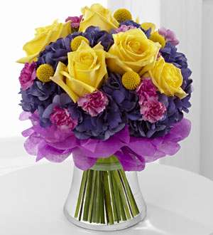 El FTD ® Colores abundan ™ Bouquet