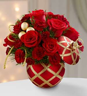 The FTD® Season`s Greetings™ Bouquet