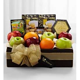 El FTD ® Exclusive Fresh Fruit & Savories Caja de regalo